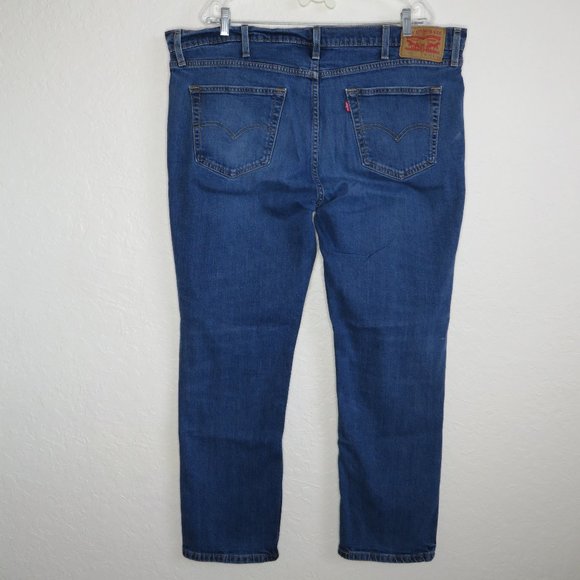 Levi's* Men's 1.5" Belt Loop Denim Multipocketed 511 Blue Jeans~ Size W42‎ L30 - Picture 2 of 10